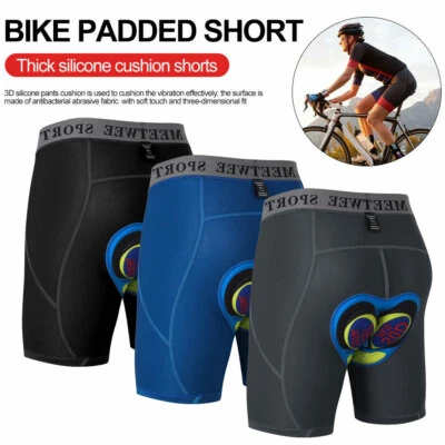 FEIXIANG Radunterhose Herren Radlerhose Unterwäsche 4D Gepolsterte Fahrradhose