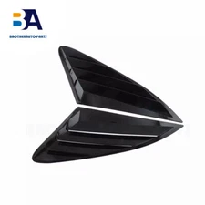 Gloss Black Window Louver Rear Side Vent Cover for 2021-2023 Kia K5 LX LXS GT EX