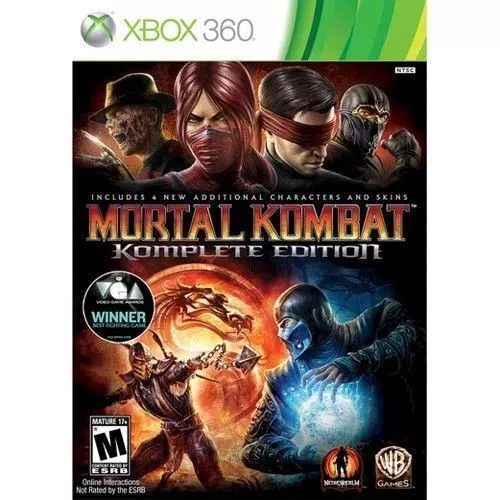 Mortal Kombat Komplete Edition - Original Microsoft Xbox 360 Game