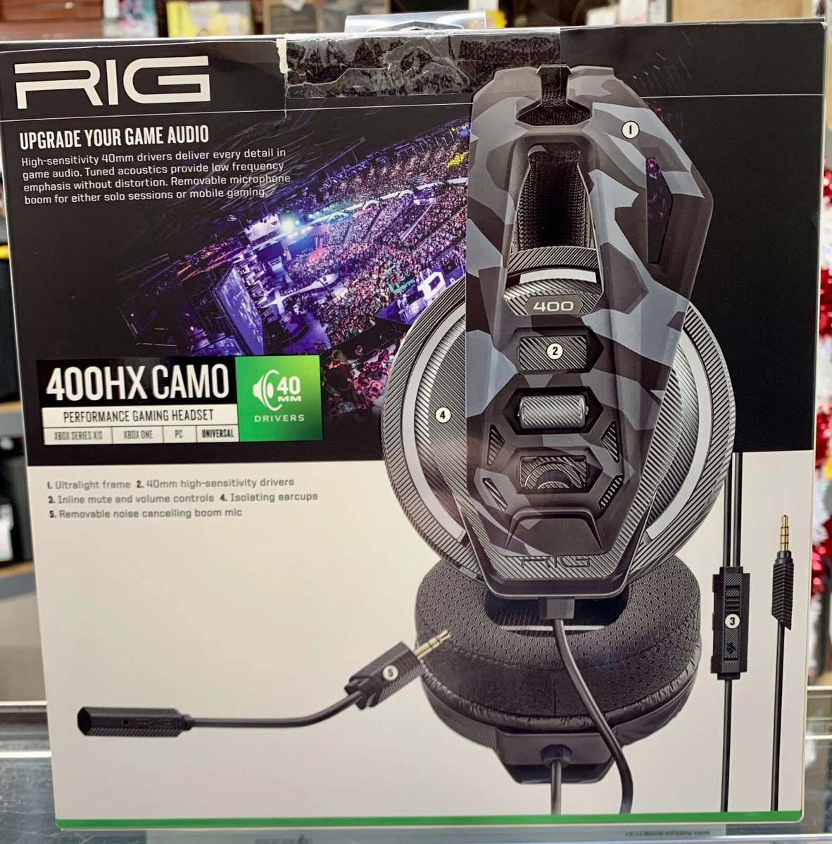 RIG 400 HX WIRED XBOX STEREO GAMING & SERIES ONE,CAMO eBay XBOX *DM* | FOR HEADSET X/S