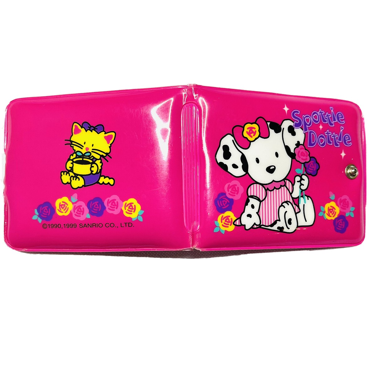 サンリオ/スポッティドッティ/spottydottie/犬/財布/ピンク/レトロ SANRIO Rare Vtg Spottie Dottie & Scottish Terrier Cafe