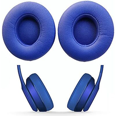 Ersatz Ohrpolster Earpad für Beats Solo 2.0/3.0 Wired/ Wireles Blau 1 paar