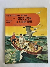 Fun To Do Book for Once Upon A Storytime Classmate Edition 1962 VTG Skill Dev
