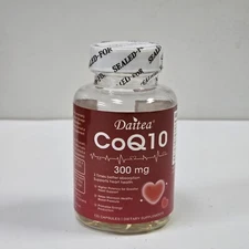 COQ 10 Coenzyme Q-10 300mg Heart Health Support Increase Energy Stamina 120 Caps