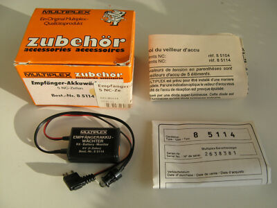 MULTIPLEX EMPFÄNGER BATTERIESTEUERUNG MPX85114 (BOX 79)