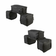 Potrójna torba turystyczna torba siodłowa