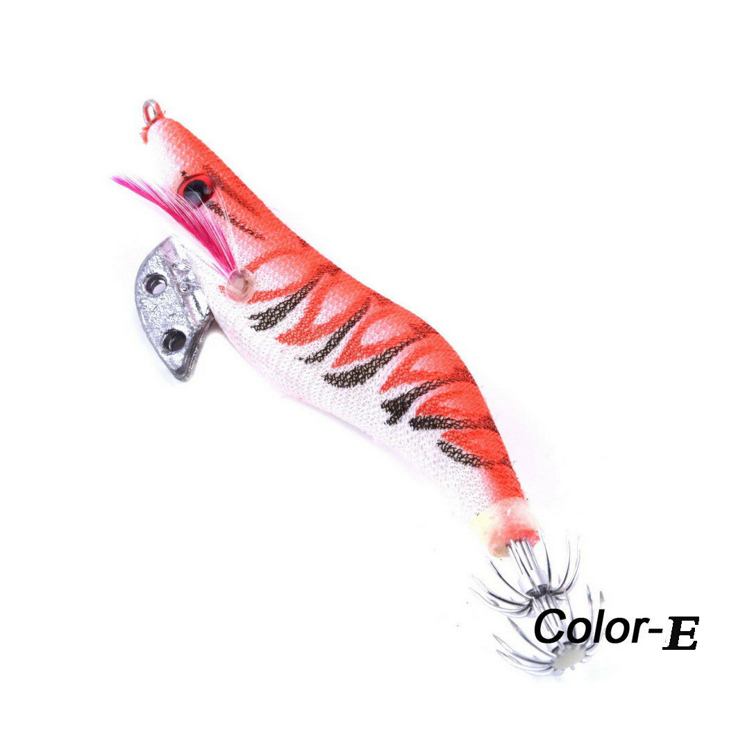 5PCS Fishing Squid Jigs 11g Saltwater Lures Luminous Squid Bait Jig Hooks 2.5# - Image 10