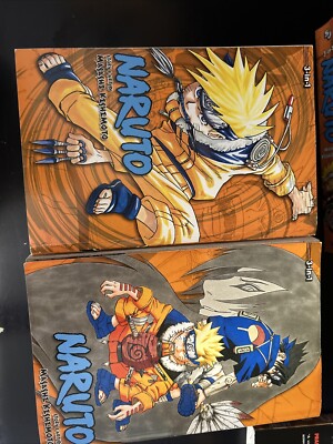 Naruto 3-in-1 Edition Omnibus Vol. 1-15 (1, 2, 3) Manga | eBay