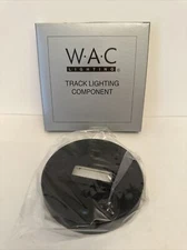 WAC Lighting LMP Round Monopoint Canopy for L-Track Fixtures, Black