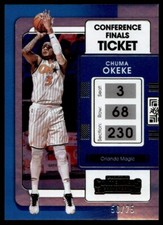 2021-22 Panini Contenders Conference Finals Ticket Chuma Okeke /75 #37