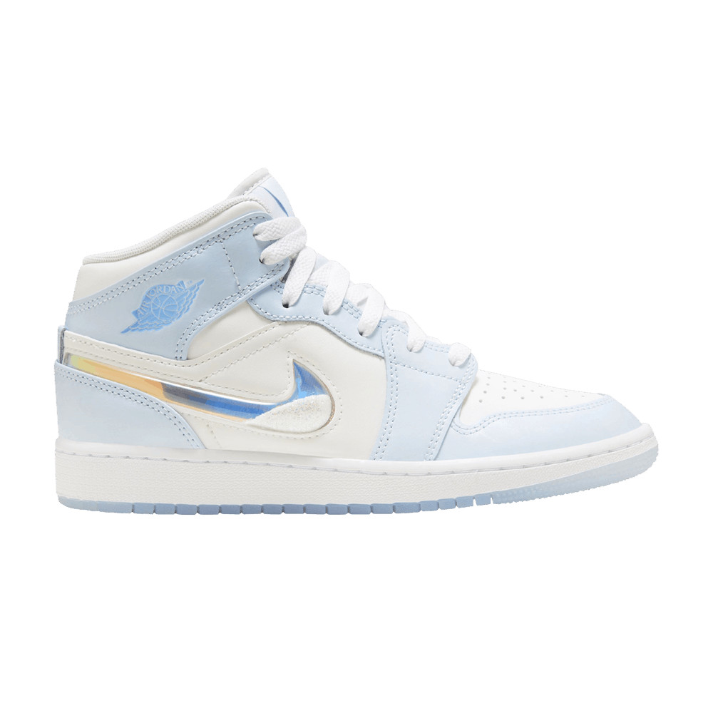 Air Jordan Air Jordan 1 Mid SE GS 'Glitter Swoosh' FQ9117
