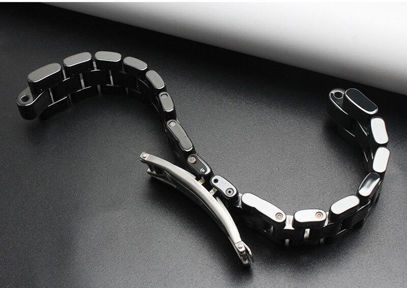 Ceramic Bracelet Watch Strap Band For Chanel J12 16-19mm