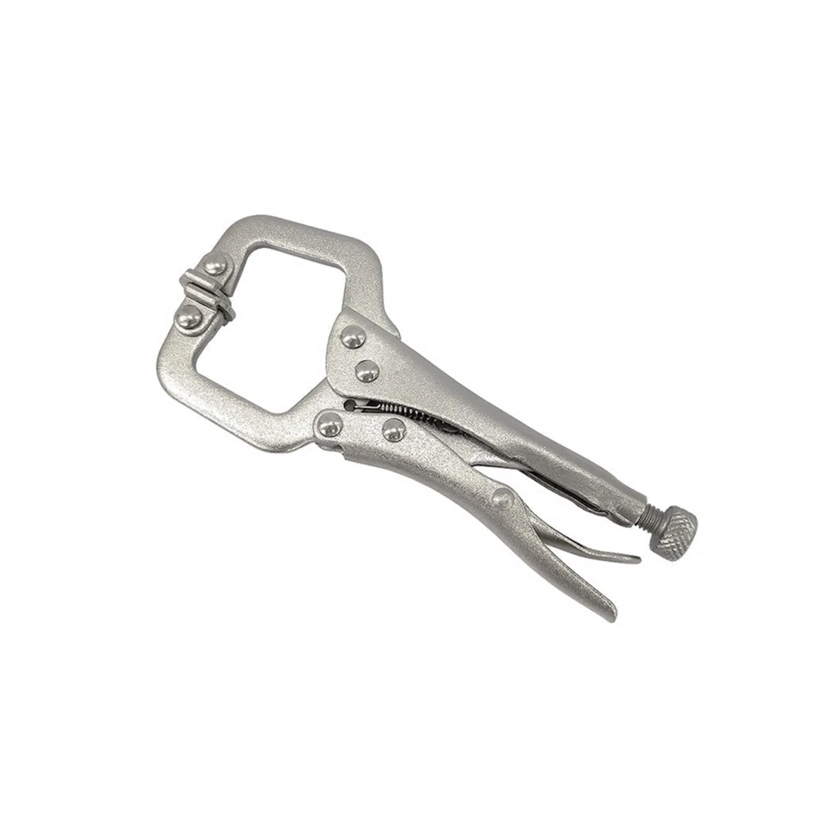 Strong Hand Tools 11-Inch Swivel Pad Locking C-Clamp - Secure & Adjustable For Welding & DIY