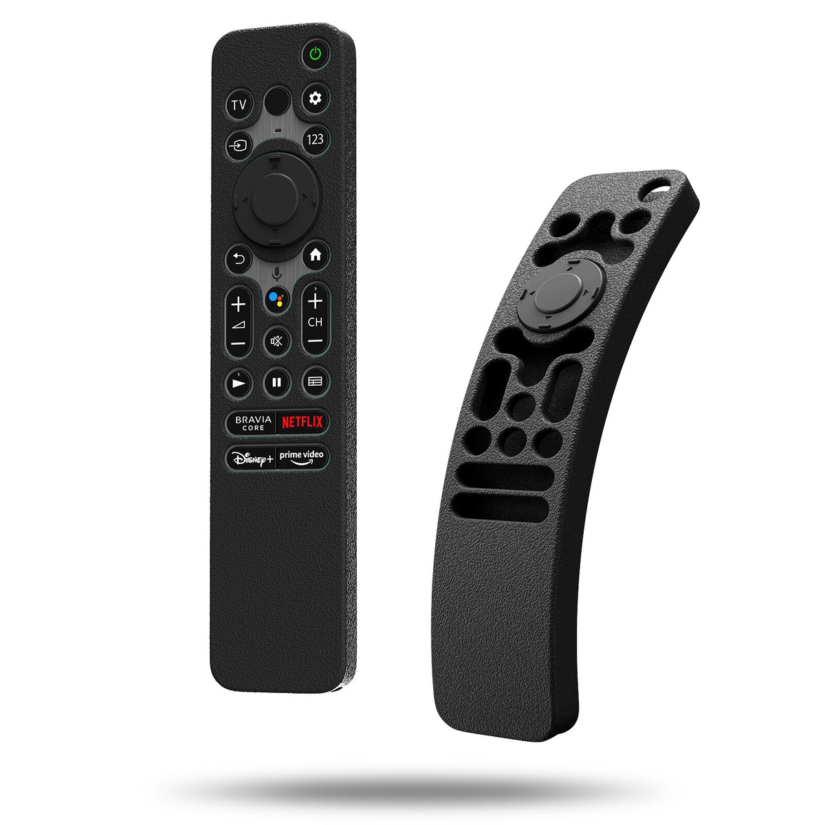 Hydream Funda de silicona para Sony RMF-TX920U RMF-TX910U RMF-TX900U Mando a distancia TV, funda de silicona antideslizante para Sony X80K X90K X95K Serie RMF-TX810U RMF-TX800U Remote (Violeta