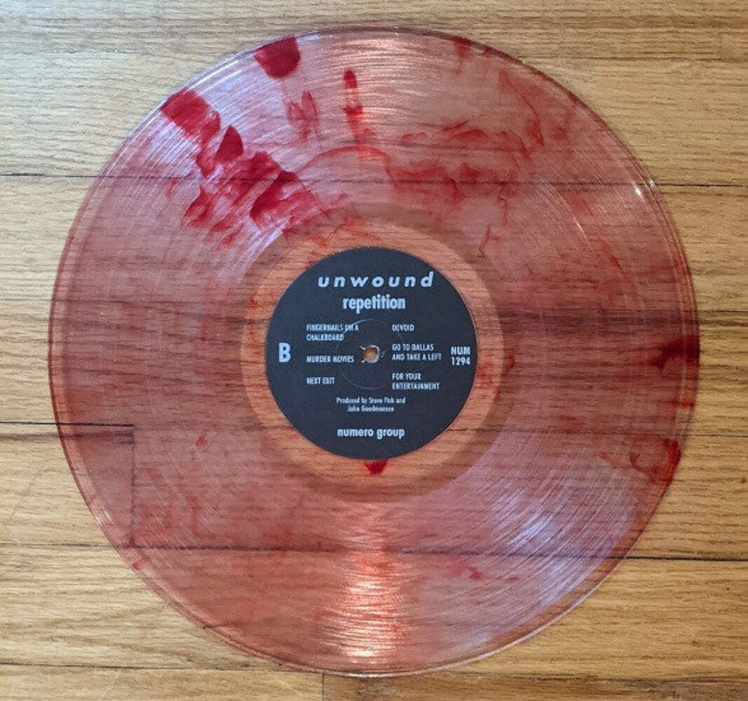 Unwound - Repetition (LP) (Clear w/ Red Splatter