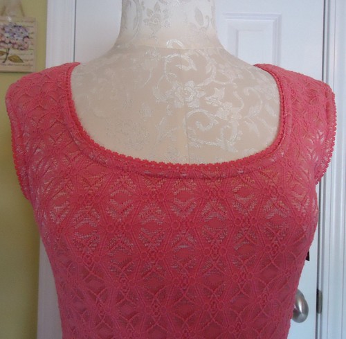 NWT Wrapper Pink Sleeveless Blouse (with lining) - Size L - Picture 2 of 8