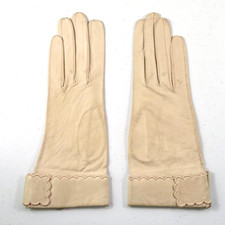 Vintage Christian Dior Lionel Le Grand Leather Gloves 7.5 Marshall Field  Co.