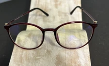 DUCO DC5211  Blue Light Blocking Glasses Anti UV Eye Strain Red 51 18 139 Italy