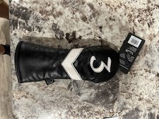 Maxfli 3 Wood Head cover Black And White