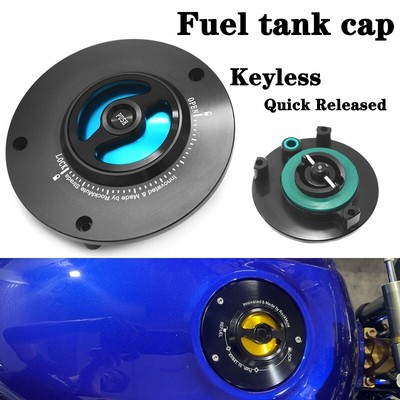 For YAMAHA Tracer 9 GT 900 GT Gas Cap Fuel Oil Tank Cover Racing Quick Keyless