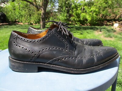 Cole Haan Black Leather Wing Tip Oxford Dress Shoes Mens 9.5 Business Office s-l400.jpg main image 3