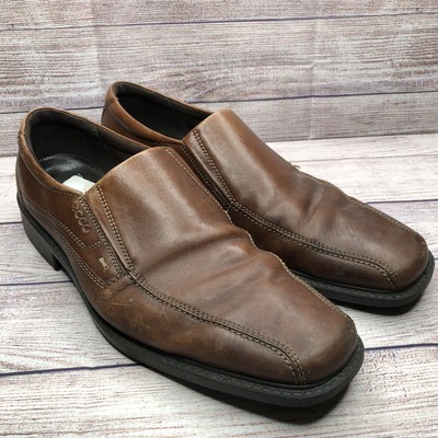 ecco new jersey slip on brown
