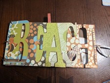 Beach Handmade Scrapbook