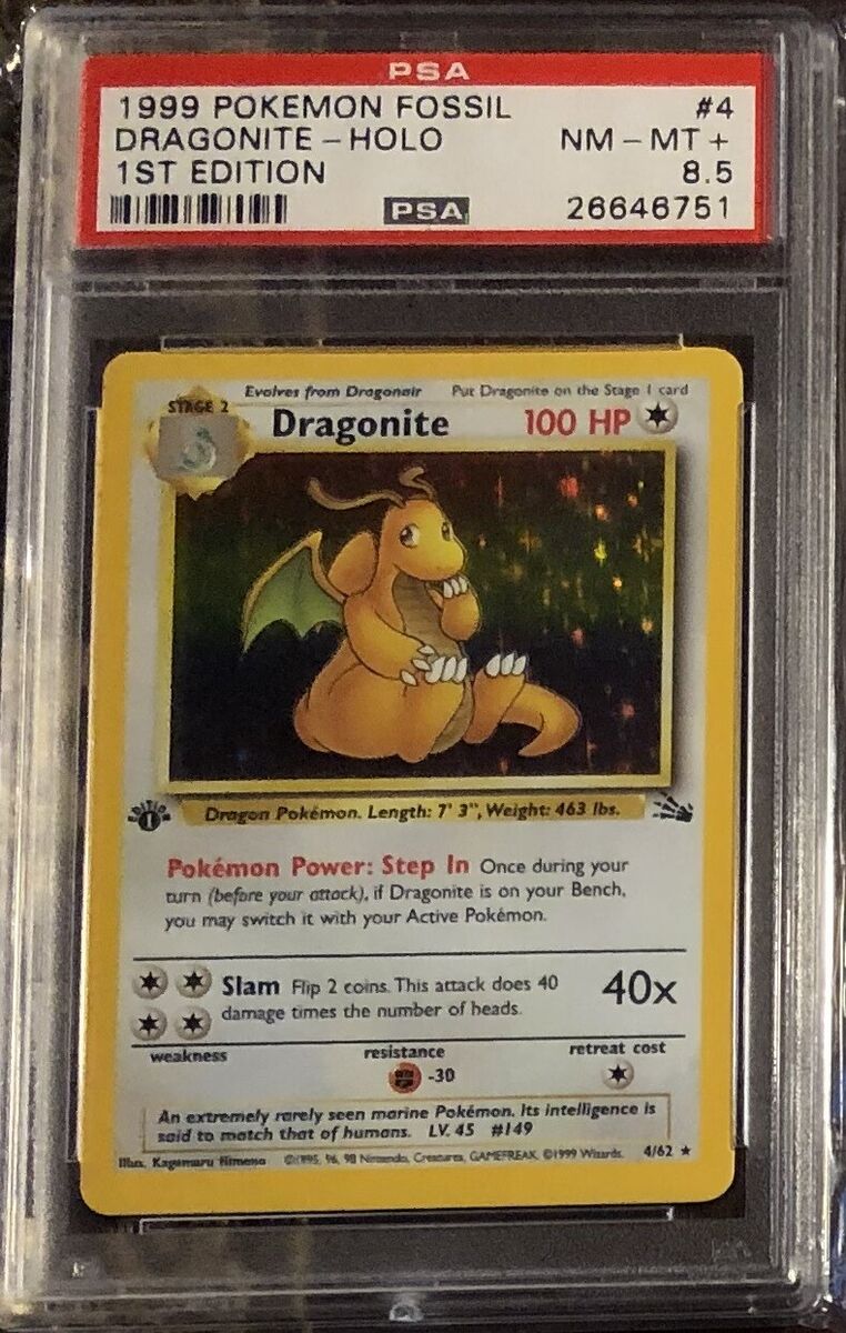 Dragonite 4/62 Fossil Holo for sale online | eBay Dragonite 4/62 Fossil Holo for sale online | eBay