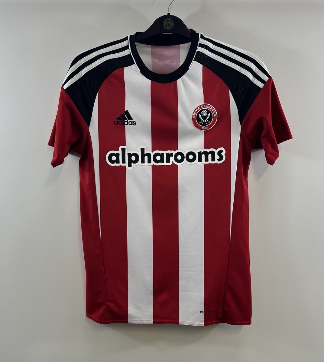 Sheffield United Home Football Shirt 2016/17 Adults Small Adidas