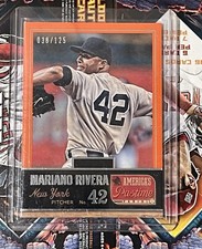 2013 Panini America's Pastime Mariano Rivera #91 /125 New York Yankees
