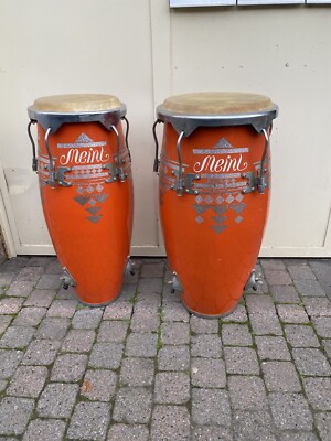 Paar Kongas Trommeln , 70er Jahre Vintage ! Gebraucht . Selbstabholung .