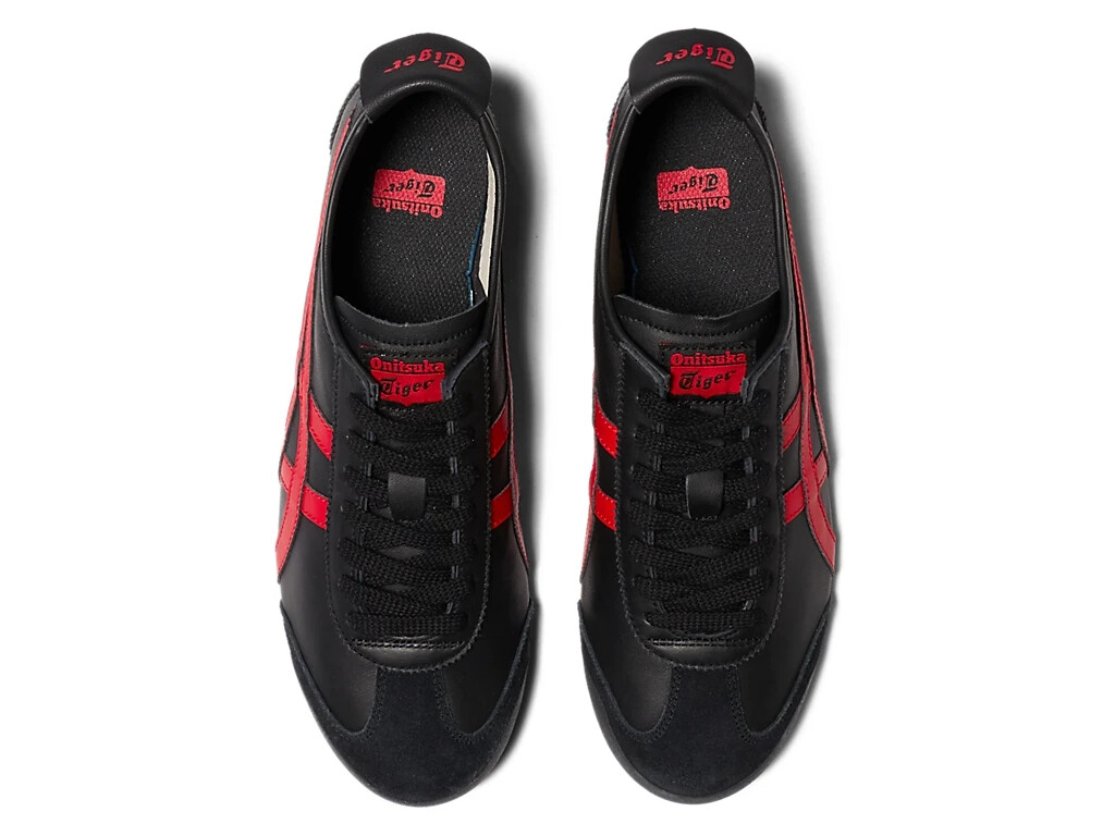 Onitsuka tiger Mexico 66 BLACK/CLASSIC RED for UNISEX from