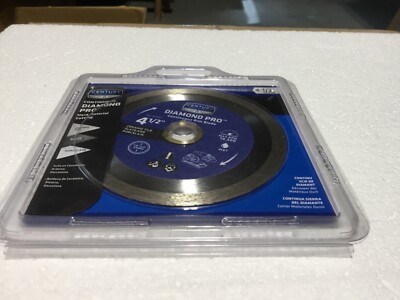 CENTURY #75457 4 1/2'' CONTINUOUS RIM DIAMOND PRO CIRCULAR SAW BLADE BRAND NEW