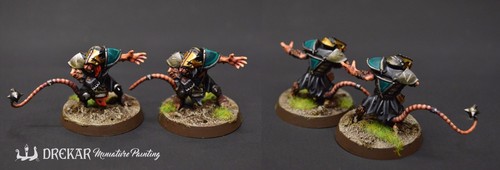 Skaven scramblers - blood bowl ** COMMISSION ** painting - Picture 3 of 10