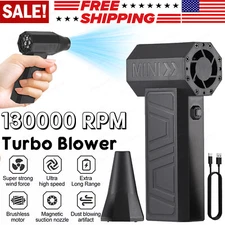 130000RPM Turbo Blower Fan Violent Turbofan Brushless Motor Rechargeable USA