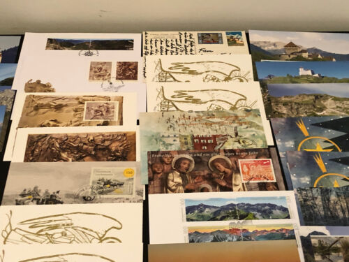 80 x LIECHTENSTEIN FDC + COVER COLLECTION SEE SCAN (K3/3) - Picture 3 of 11
