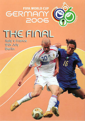 FIFA World Cup 2006 Final Match DVD - Italy v France