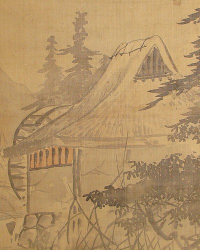 KAKEJIKU HANGING SCROLL JAPANESE ART / Landscape by Seiho Takeuchi 竹内栖鳳 #584 - Picture 5 of 11