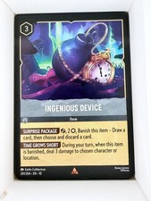 Ingenious Device 201/204 Rare Whispers in the Well Lorcana Near Mint