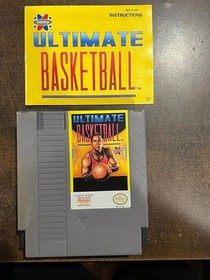 Ultimate Basketball Nintendo NES Complete CIB