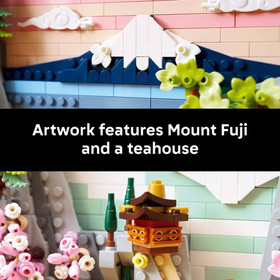 LEGO Art Japanese Cherry Blossom Landscape Building 31218 (US STOCK)