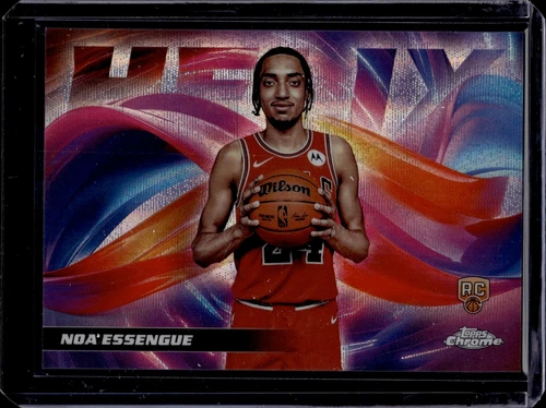 2025 Topps Chrome Noa Essengue Base (RAW)