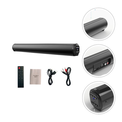 Computer Stereo Lautsprecher Home-Audio-Systeme Wireless Sound- Bar - Bild 9 von 12