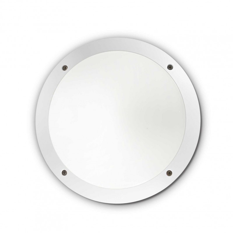 OFFERTA Ideal Lux POLAR-1 AP1 BIANCO 096667 | Applique Esterno IP66