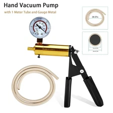 Lab Hand Vacuum Pump Mini Lab Vacuum Pump ﻿Mini Pressure Tester with Tube+Gauge