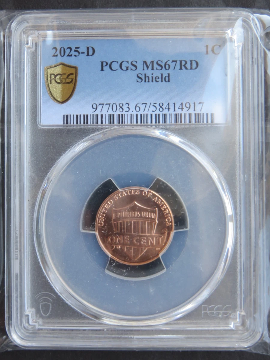 MS 67 Graded Lincoln Shield Small Cents (2010-Now) for sale | eBay