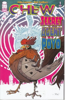 Chew Secret Agent Poyo Image Comic 2012