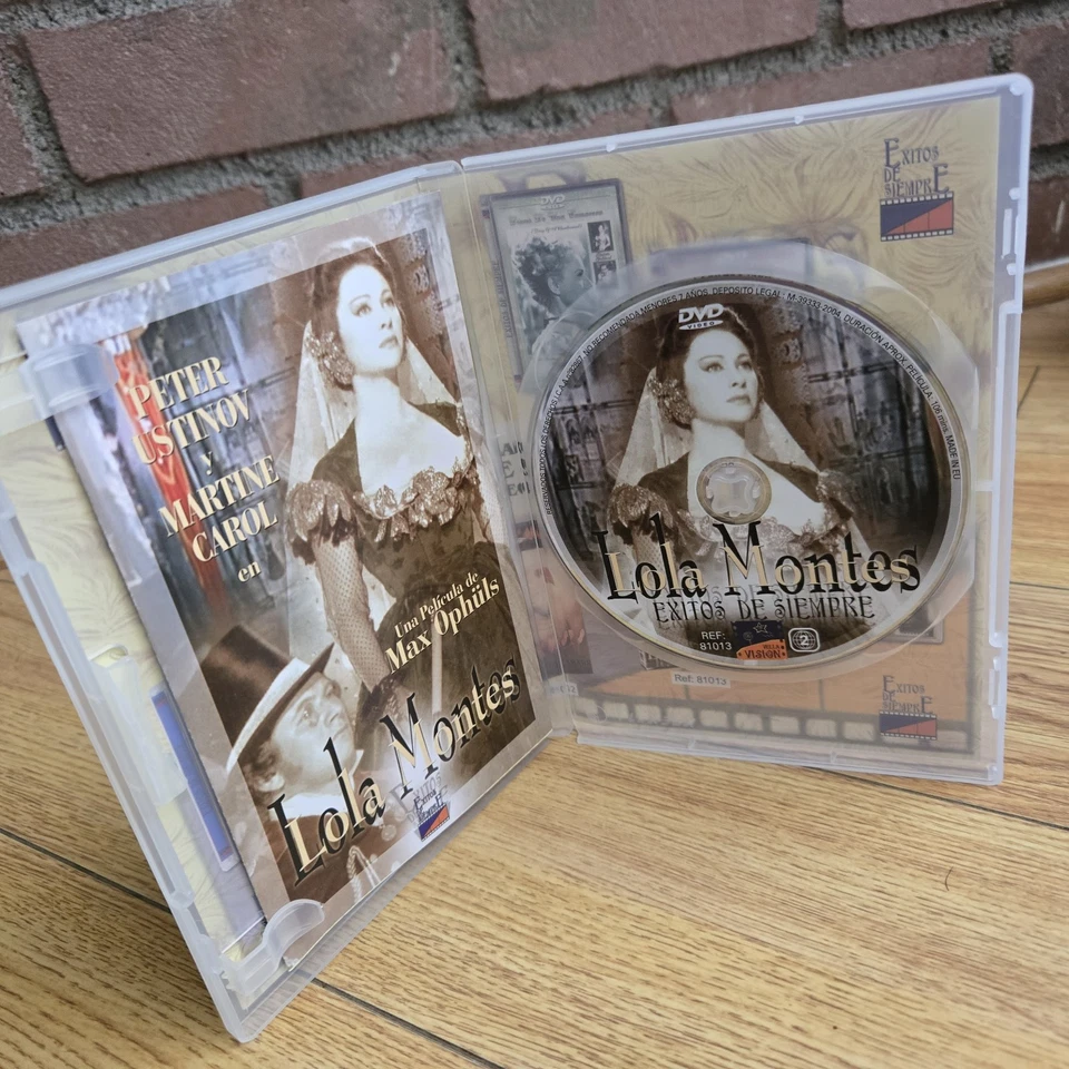 RARE IMPORT: Lola Montès [SPAIN DVD REGION 2] FRENCH + SPANISH SUBTITLES  - Image 4 of 4