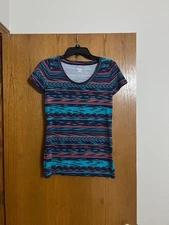 Mossimo Supply  Multiple Short Sleeve T-Shirt Women's xs/tp