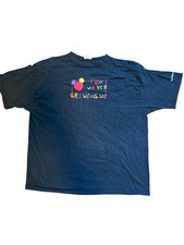VTG 90s Disney World Black T-shirt XXL Made in USA Disney Parks Souvenir Y2K